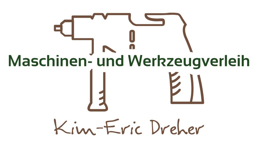 Logo Verleih von Maschinen, Werkzeugen und Hüpfburgen Kim Dreher